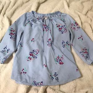 Floral quarter sleeve by Croft & Barrow